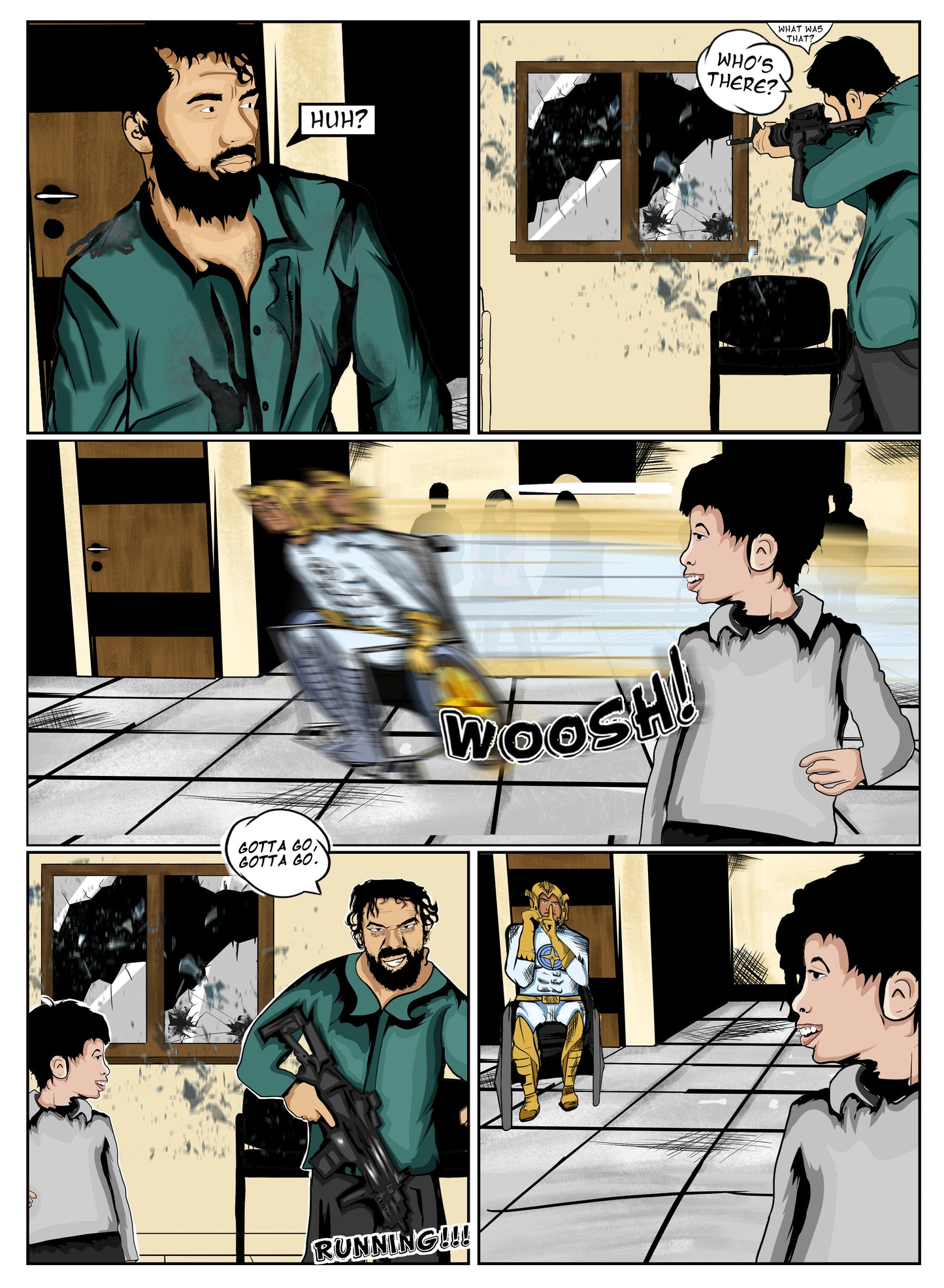 WHIRL WHEEL ISSUE #1: Hostage DIGITAL