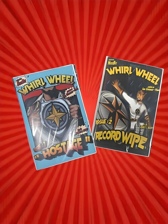 Whirl Wheel Comic Starter Bundle – Issues #1–2